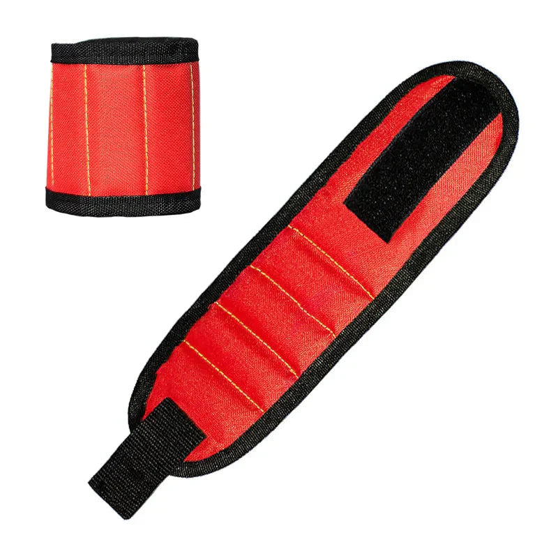 Strong Magnetic Wristband β Portable Tool Bag for Holding Screws, Nails, Nuts, Bolts, and Drill Bits